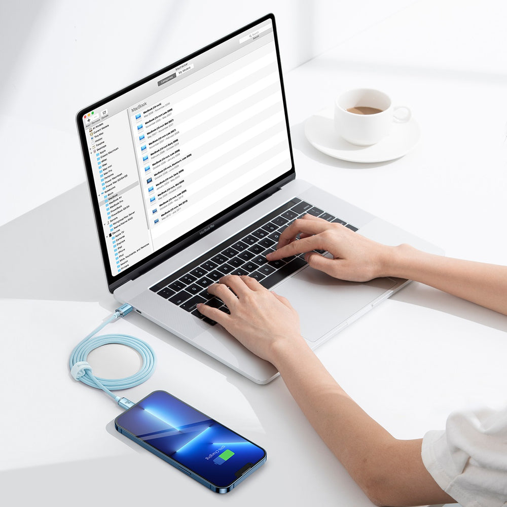 Baseus CAJY001303 Lightning - USB-C PD-kabel 20W 480Mb/s 1,2m - blå