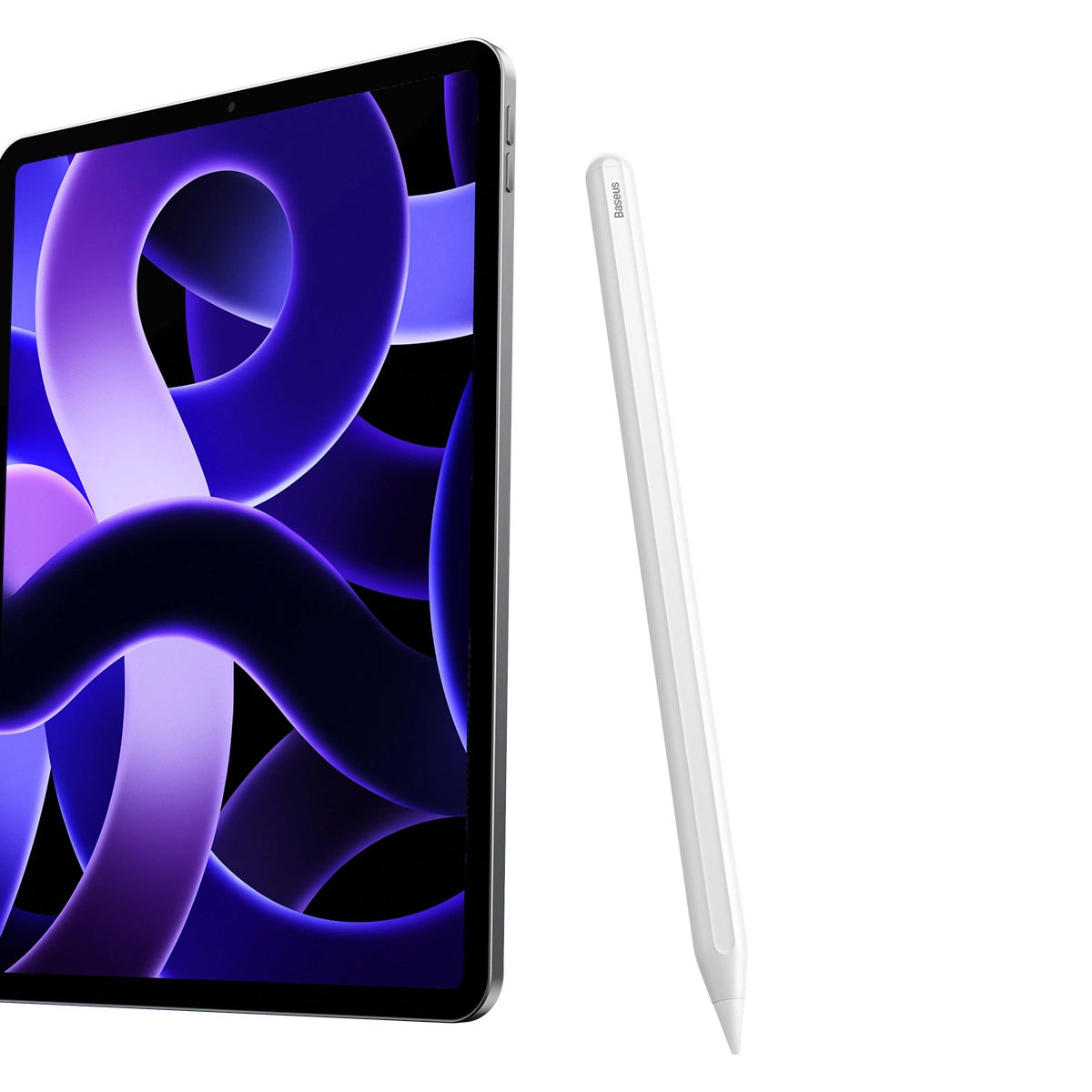 Baseus trådløs aktiv stylus + udskiftelig tip hvid (SXBC020002)