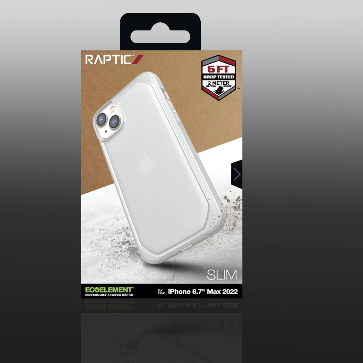 Raptic X-Doria Slim Case iPhone 14 bagdæk klar