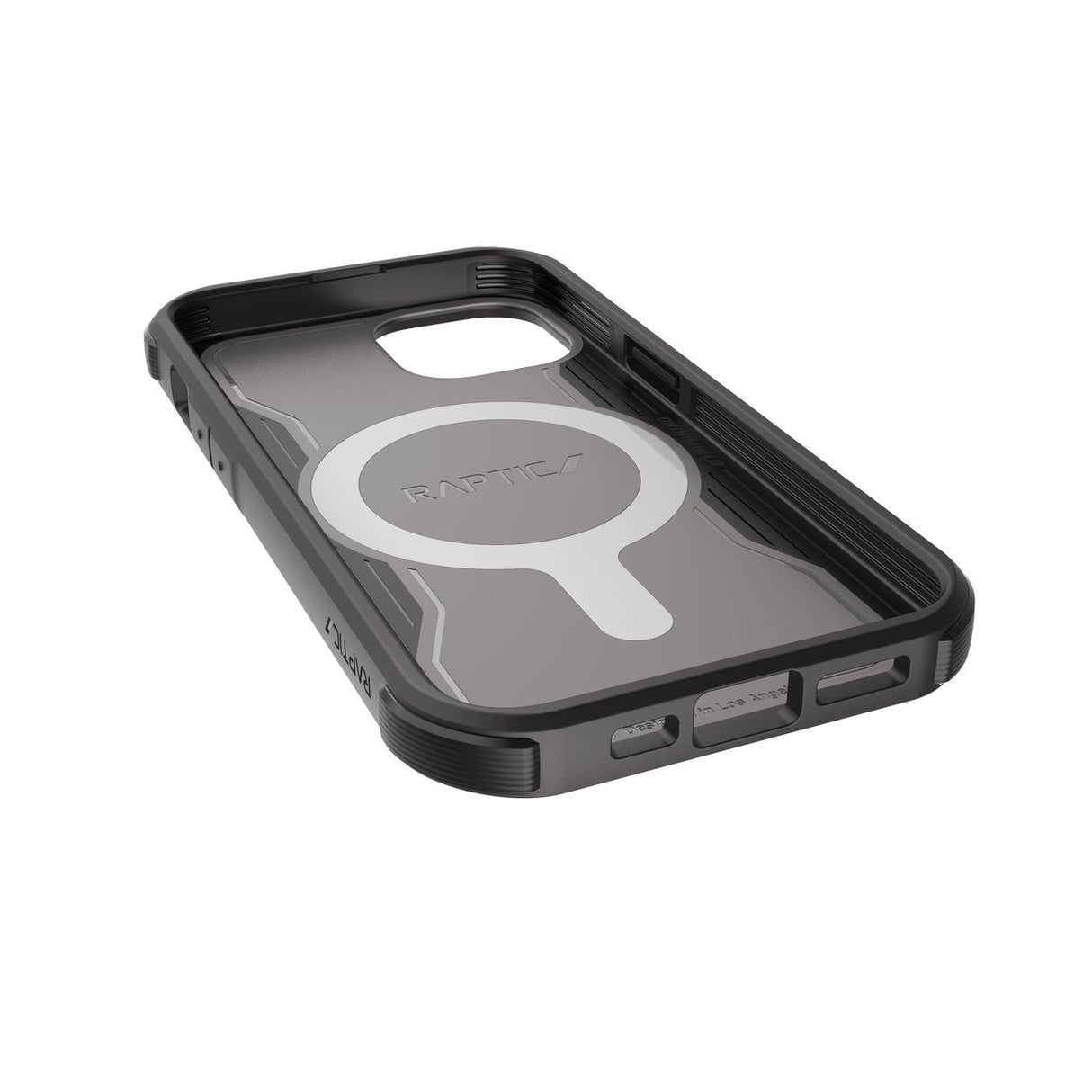 Raptic X-Doria Fort Case iPhone 14-hylster med MagSafe pansret cover sort