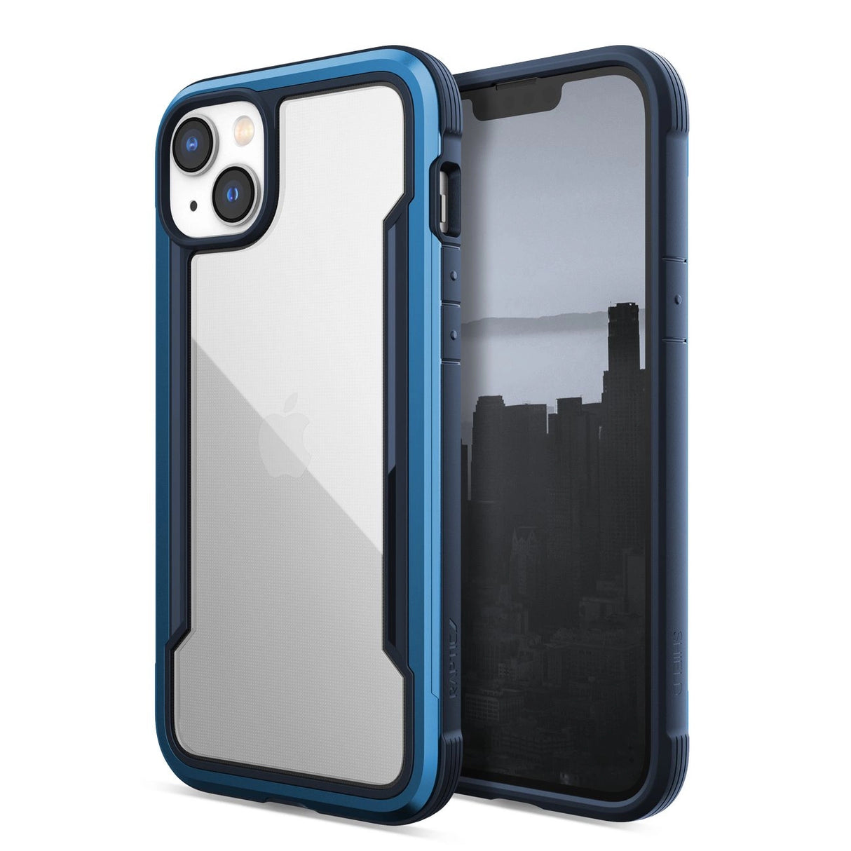 Raptic X-Doria Shield Case iPhone 14 Plus pansret cover blå