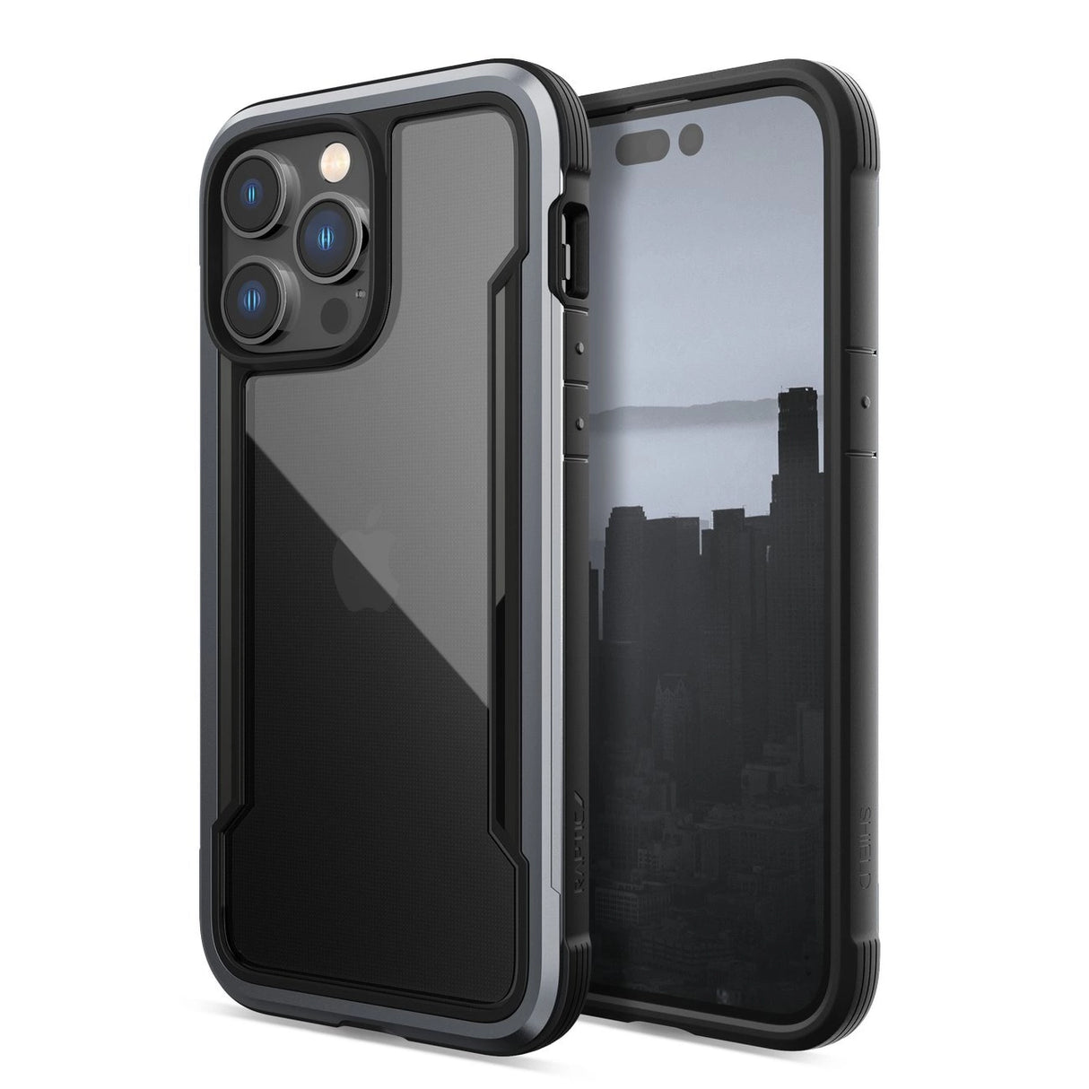 Raptic X-Doria Shield Case iPhone 14 Pro Max pansret cover sort
