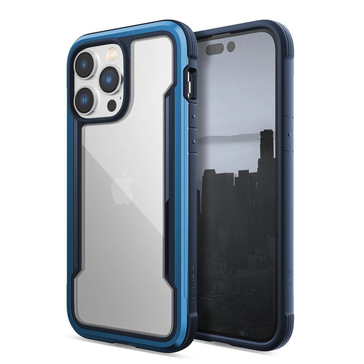 Raptic X-Doria Shield Case iPhone 14 Pro Max pansret cover blå