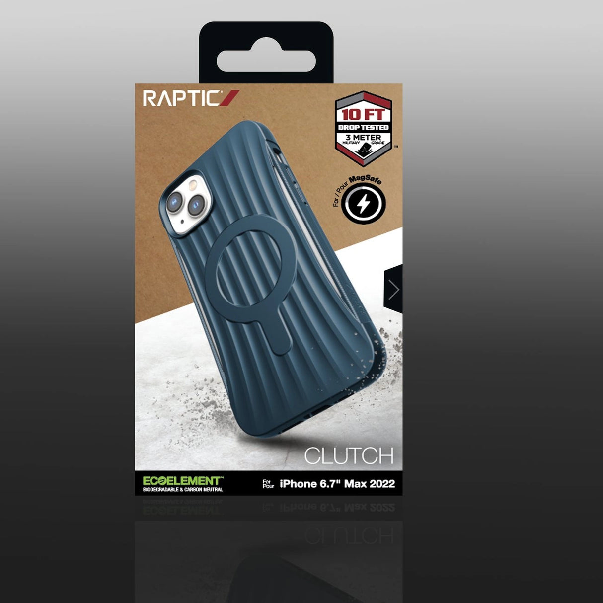 Raptic X-Doria Clutch Case iPhone 14 Plus med MagSafe bagdæksel blå