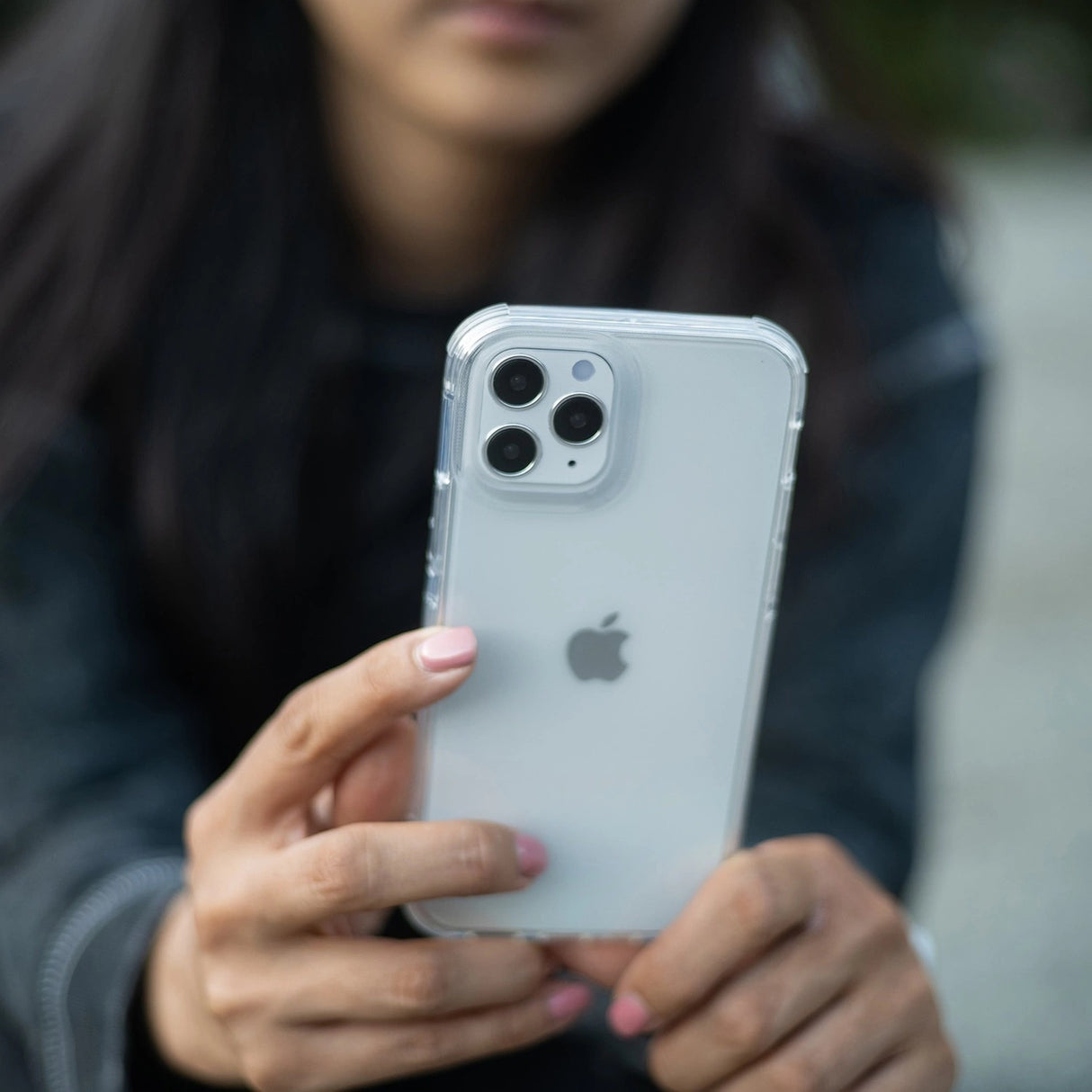 Raptic X-Doria Clear Case iPhone 14 Plus pansret gennemsigtigt cover