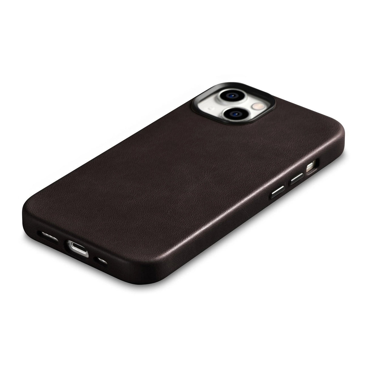 iCarer Oil Wax Premium Leather Case magnetisk læder- iPhone 14 med MagSafe brun (WMI14220701-BN)
