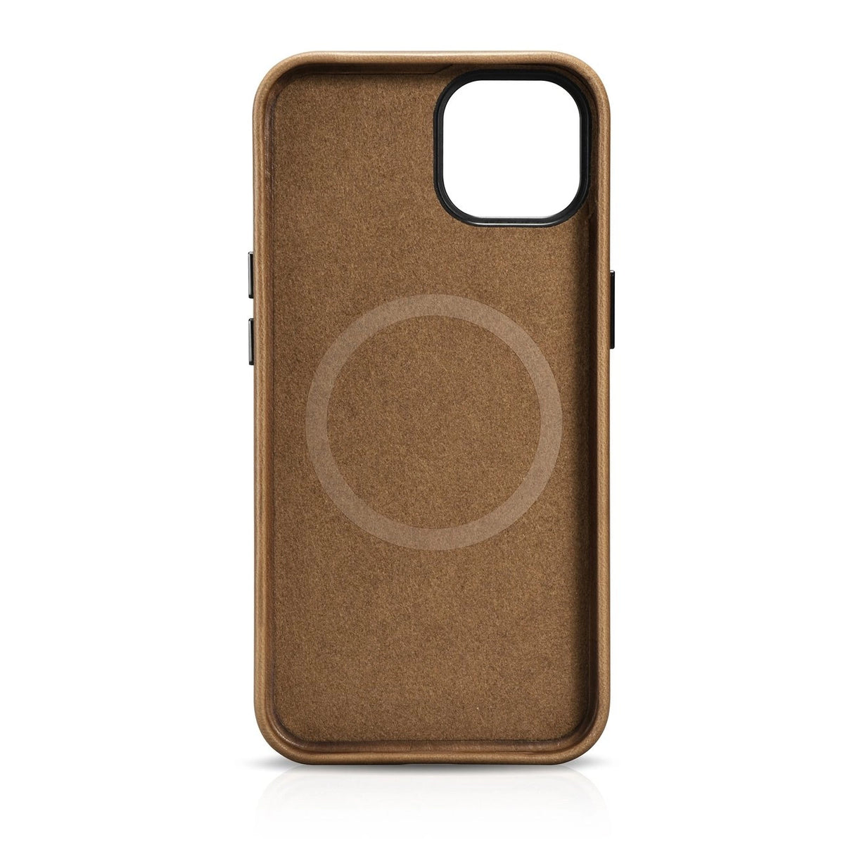 iCarer Oil Wax Premium Ledder Case iPhone 14 Plus Magnetisk Ledder Case med MagSafe Brown (WMI14220703-TN)