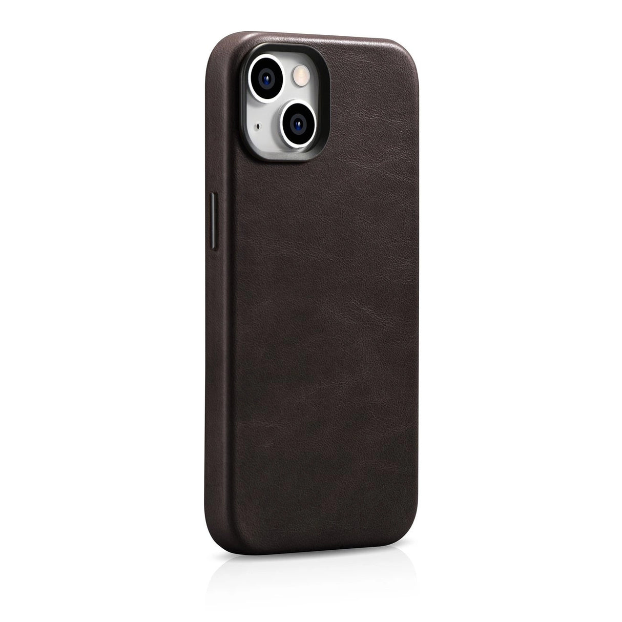 iCarer Oil Wax Premium Ledder Case iPhone 14 Plus Magnetisk Ledder Case med MagSafe Brown (WMI14220703-BN)