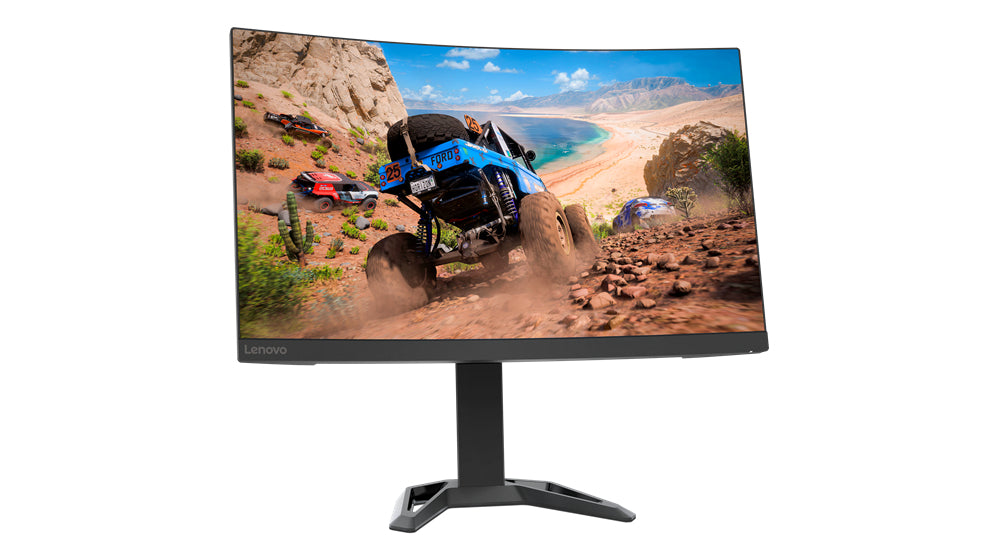 Lenovo G27qc-30 computerskærm 68,6 cm (27") 2560 x 1440 pixel Quad HD Sort