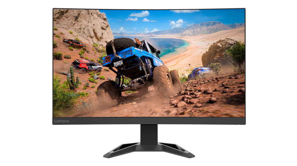 Lenovo G27qc-30 computerskærm 68,6 cm (27") 2560 x 1440 pixel Quad HD Sort