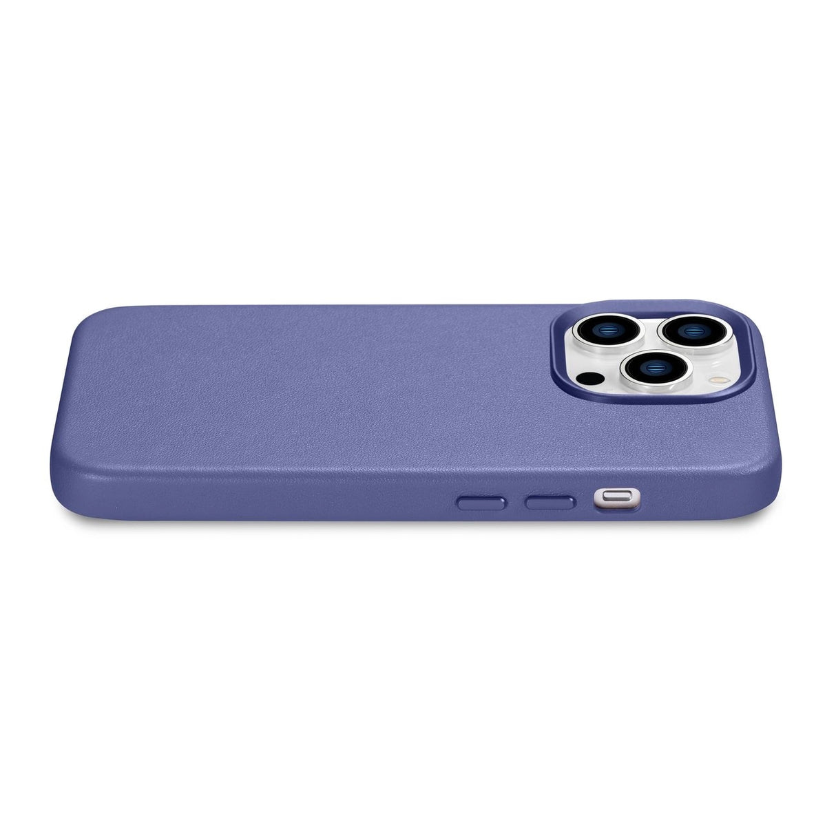 iCarer Case Leather Cover Genuine Leather Case for iPhone 14 Pro Max Light Purple (WMI14220708-LP) (MagSafe Kompatibel)