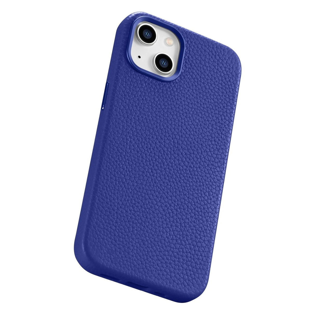 iCarer Litchi Premium Ledder Case iPhone 14 Magnetisk Ledder Case med MagSafe Dark Blue (WMI14220709-DB)