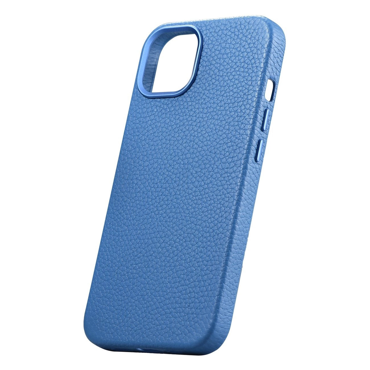 iCarer Litchi Premium Ledder Case iPhone 14 Magnetisk Ledder Case med MagSafe Light Blue (WMI14220709-LB)