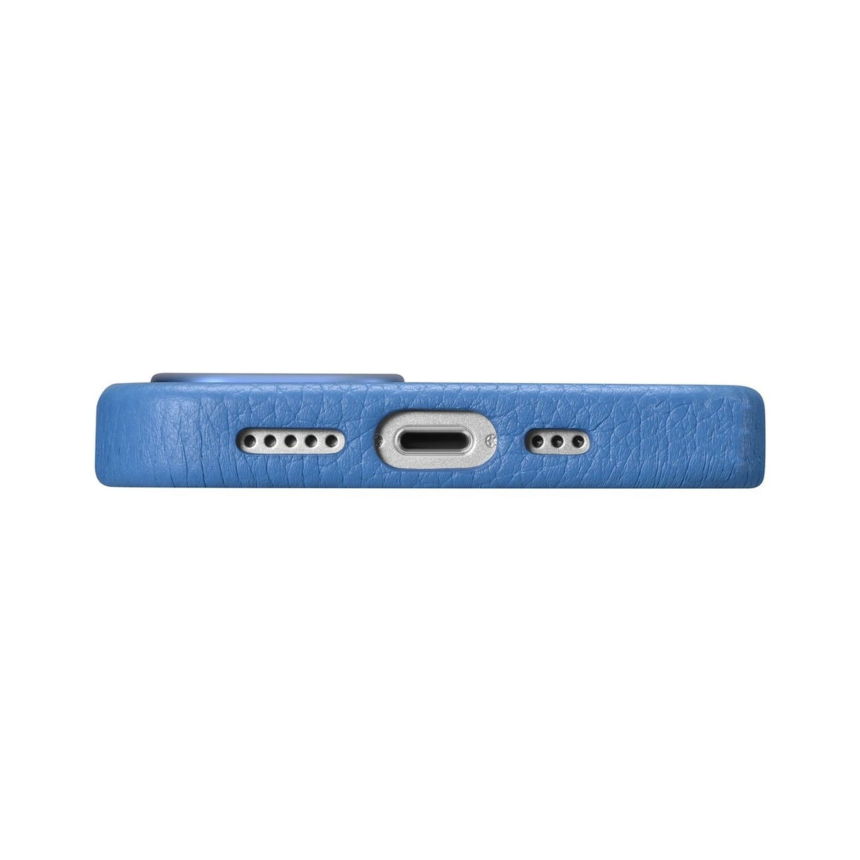 iCarer Litchi Premium Ledder Case iPhone 14 Plus Magnetisk Ledder Case med MagSafe Light Blue (WMI14220711-LB)