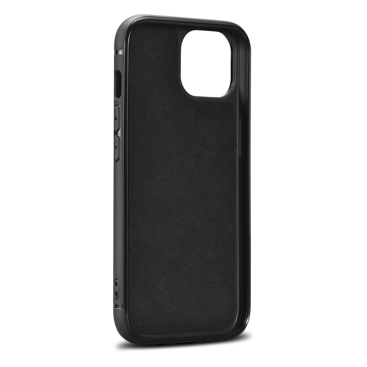 iCarer Leather Oil Wax case til iPhone 14 Plus sort (WMI14220719-BK)