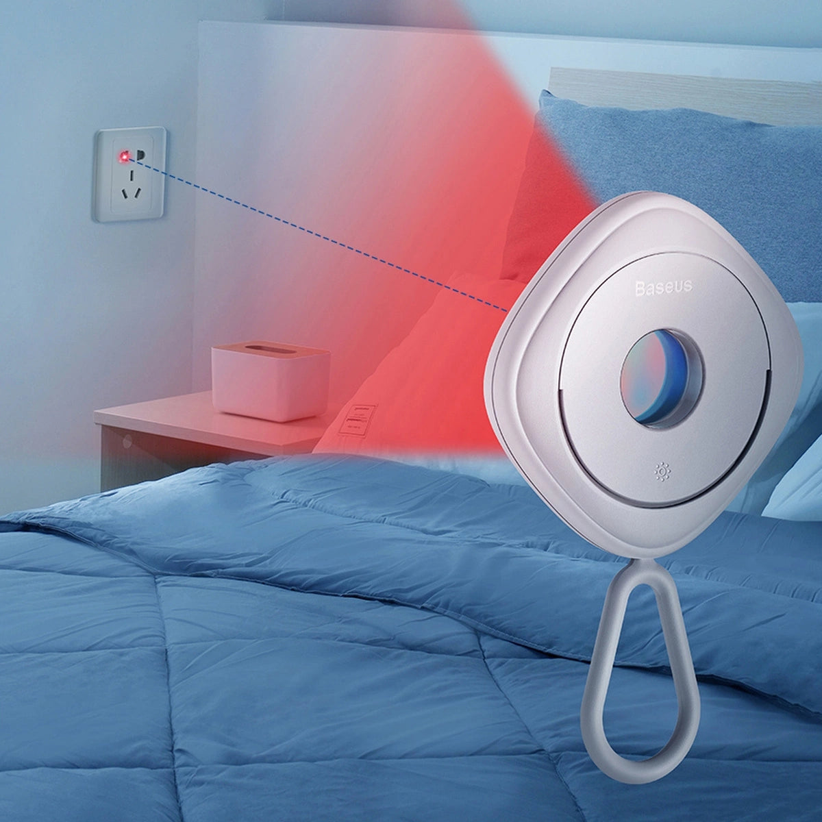 Baseus Heyo skjult kamera detektor hvid (FMHY000002)