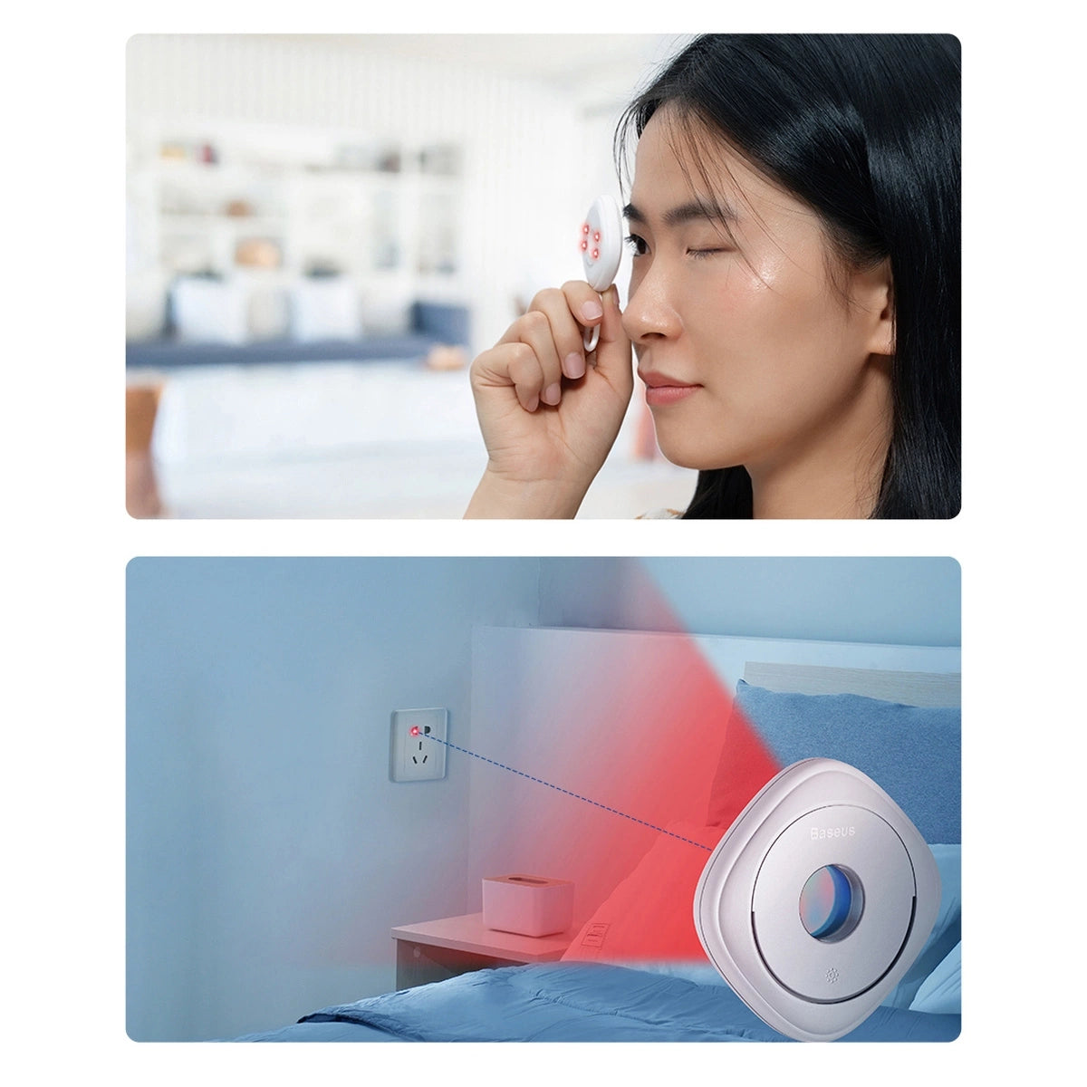 Baseus Heyo skjult kamera detektor hvid (FMHY000002)