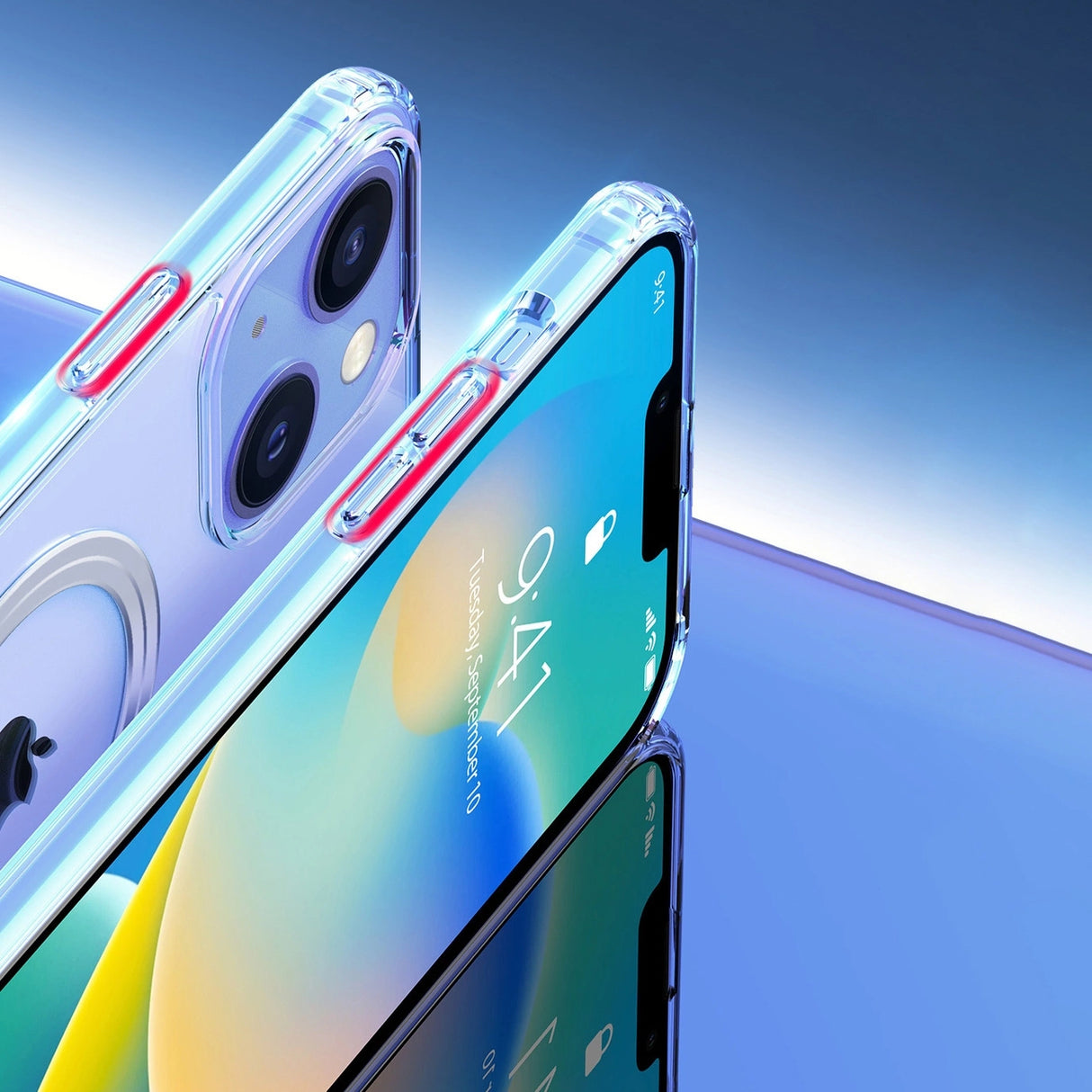 Dux Ducis Clin magnetisk case til iPhone 14 Plus kompatibel med MagSafe transparent