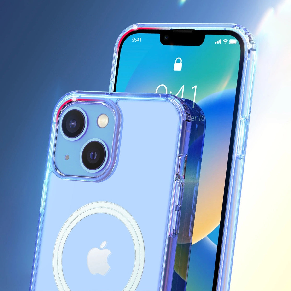 Dux Ducis Clin magnetisk case til iPhone 14 Plus kompatibel med MagSafe transparent