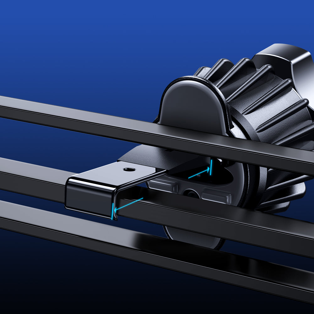 Joyroom biltelefonholder med 15W Qi-induktiv oplader (MagSafe-kompatibel) til luftventil, sølv (JR-ZS291)