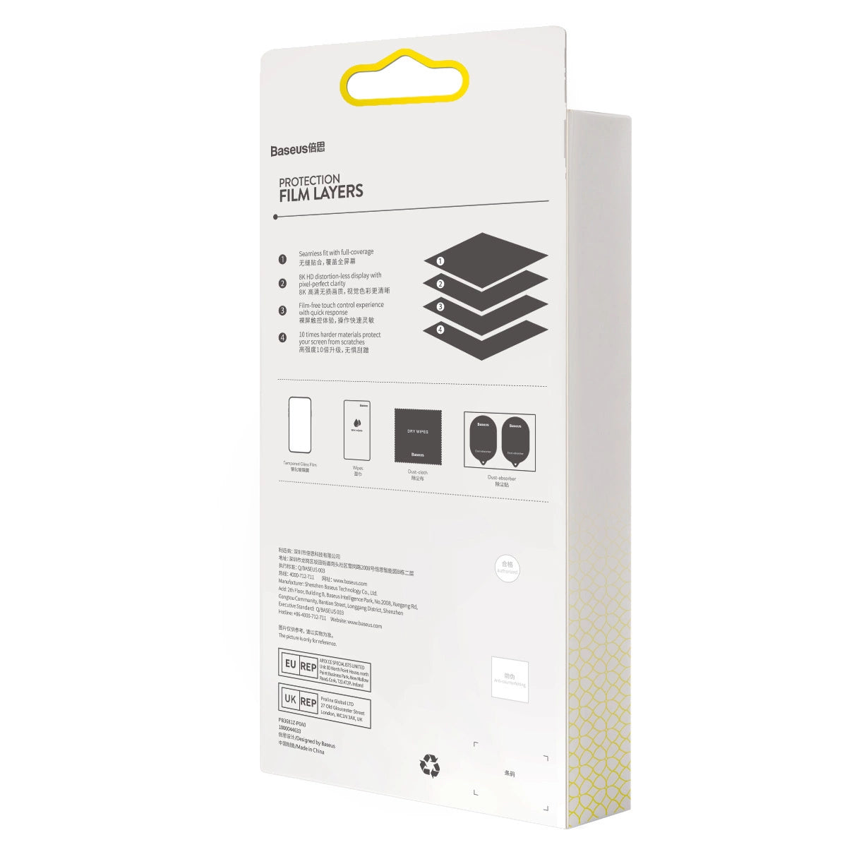 Baseus hærdet glas HONOR X30 0,3 mm klar (2 stykker)