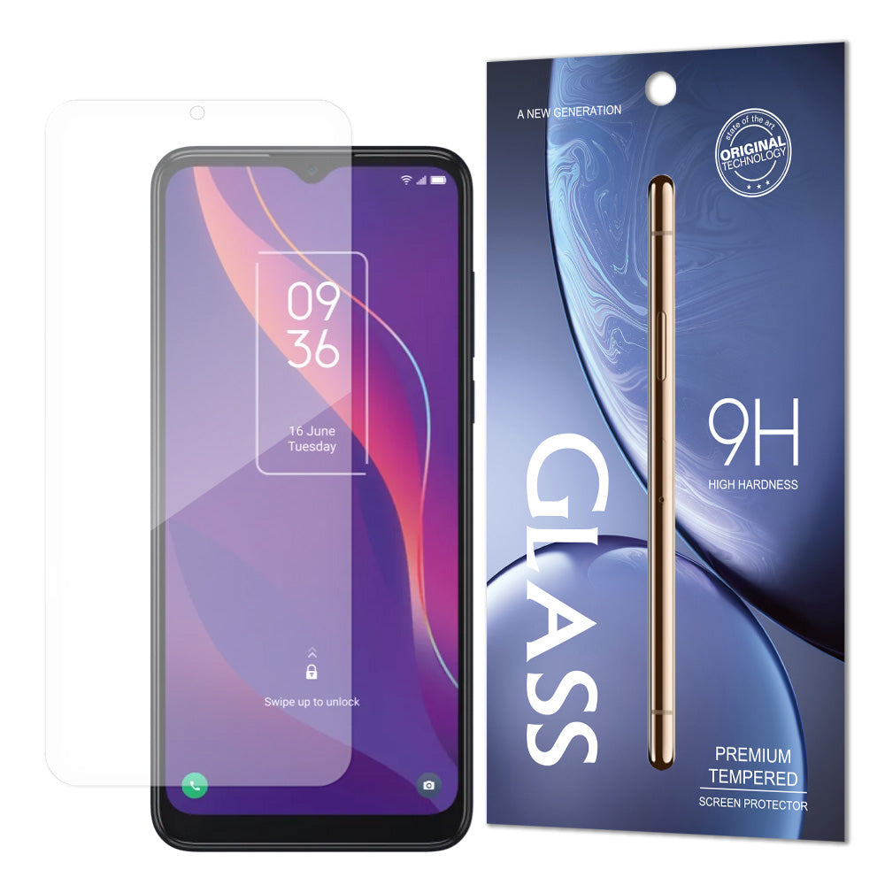 Hærdet glas 9H TCL 306 herdet glas (emballage <unk> konvolut)