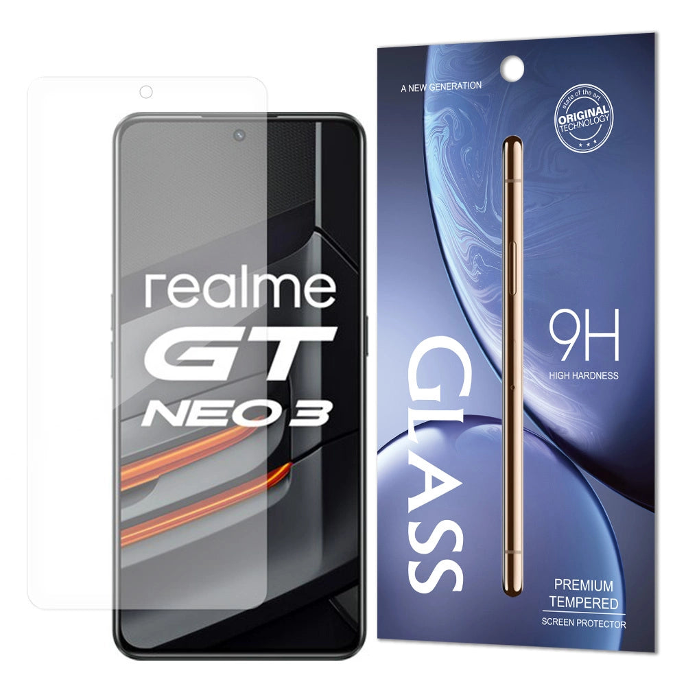 Hærdet glas 9H Hærdet glas Realme GT Neo 3 (emballage - konvolut)