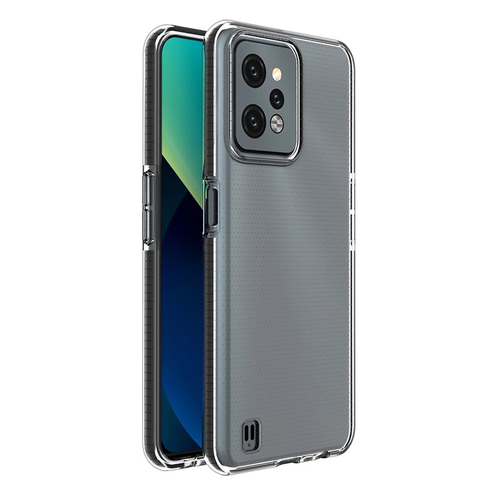 Spring Case til Realme C31 silikon cover med ramme sort