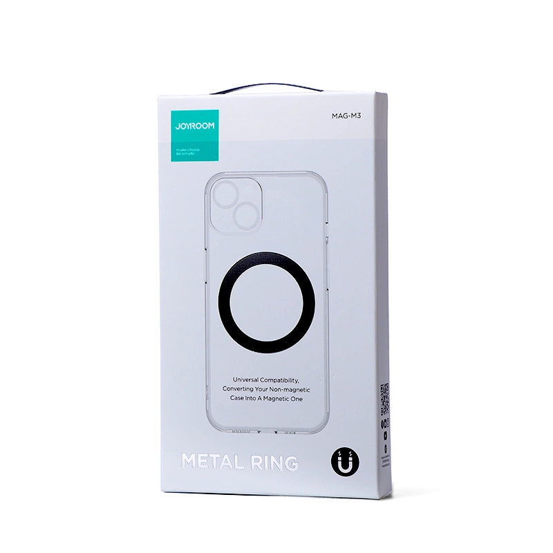 Joyroom sæt af metal magnetiske ringe til smartphone 2 st. pink (JR-Mag-M3)