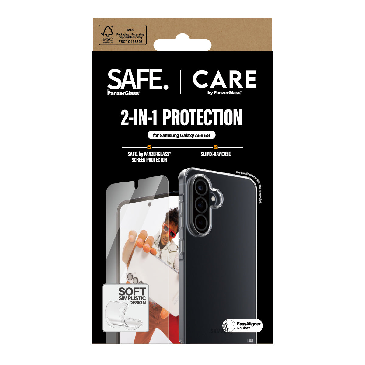 PanzerGlass CARE by ® Fashion 2-in-1 Pakke Samsung Galaxy A56 5G