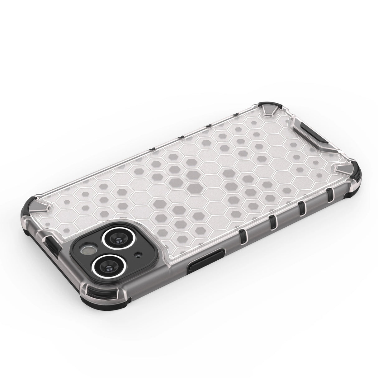 Honeycomb case til iPhone 14 Plus pansret hybrid cover sort