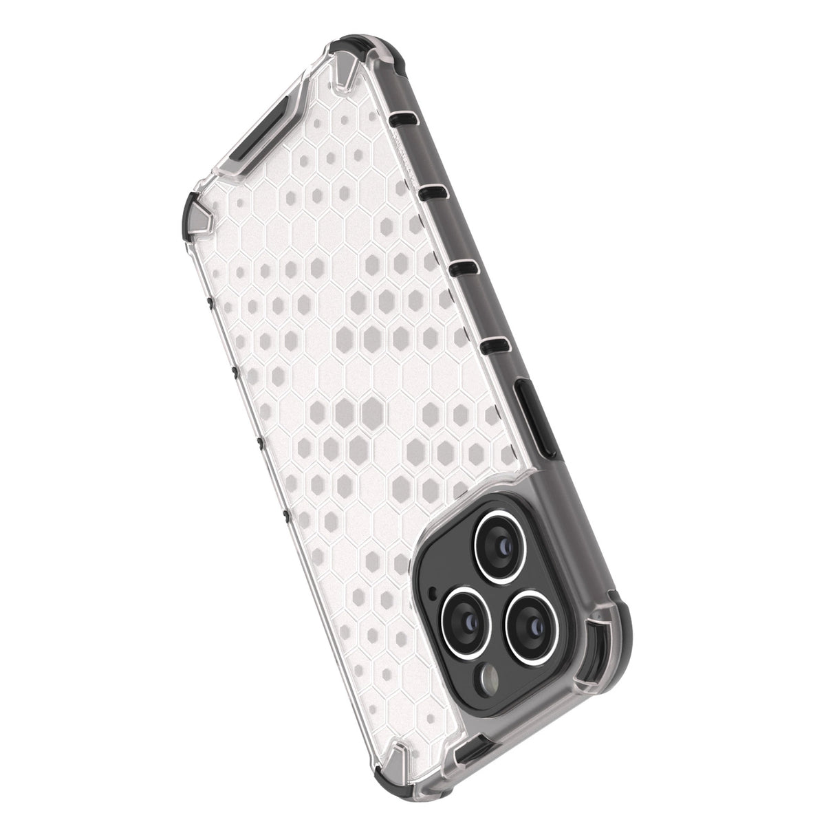 Honeycomb case til iPhone 14 Pro Max pansret hybrid cover blå