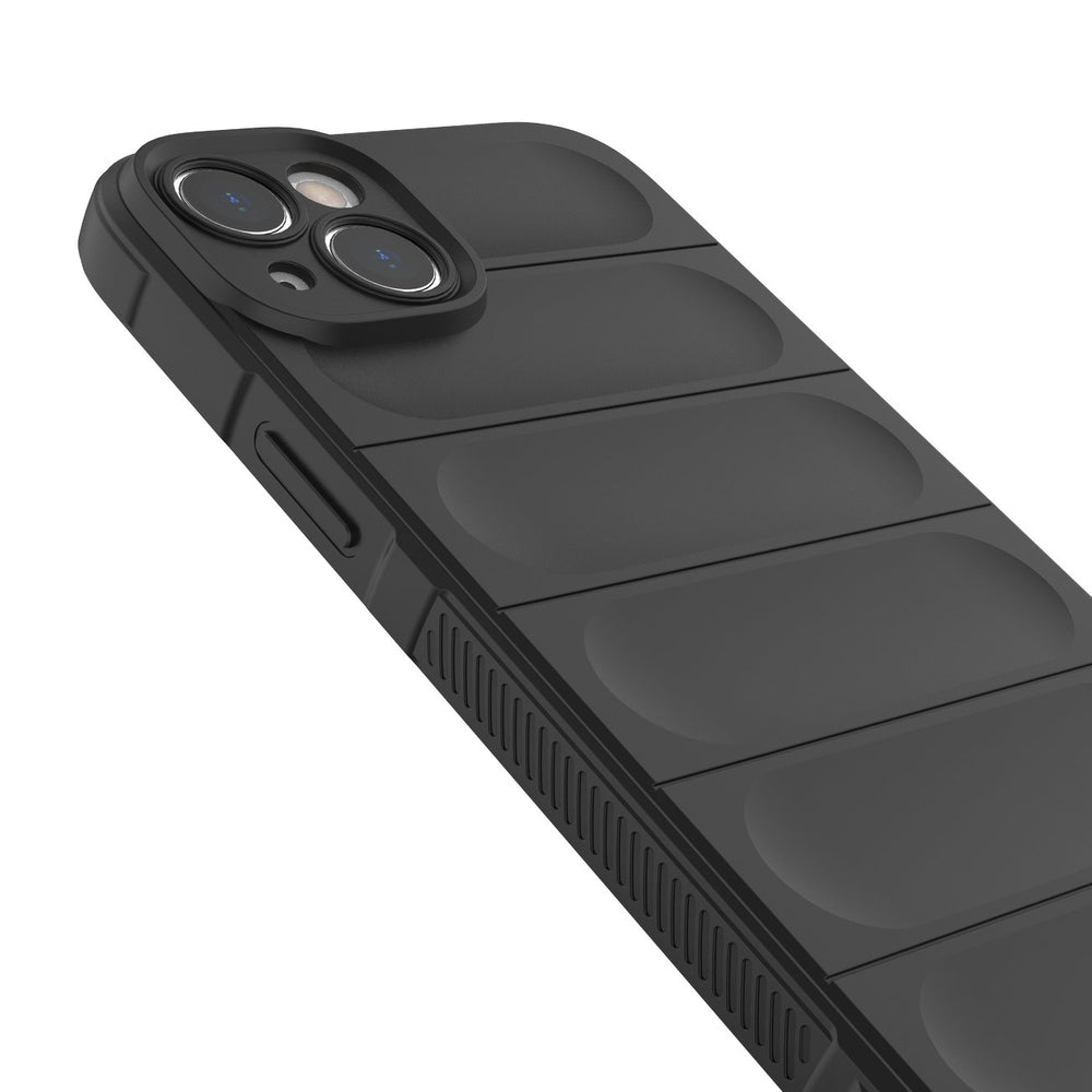 Magic Shield Case Case til iPhone 14 Plus fleksibelt pansret cover sort