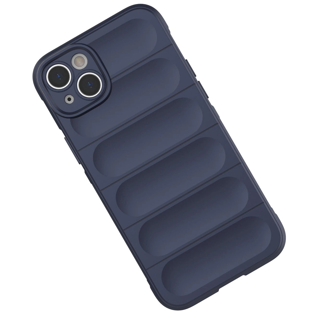 Magic Shield Case for iPhone 14 Plus fleksibelt pansret sag lysblå