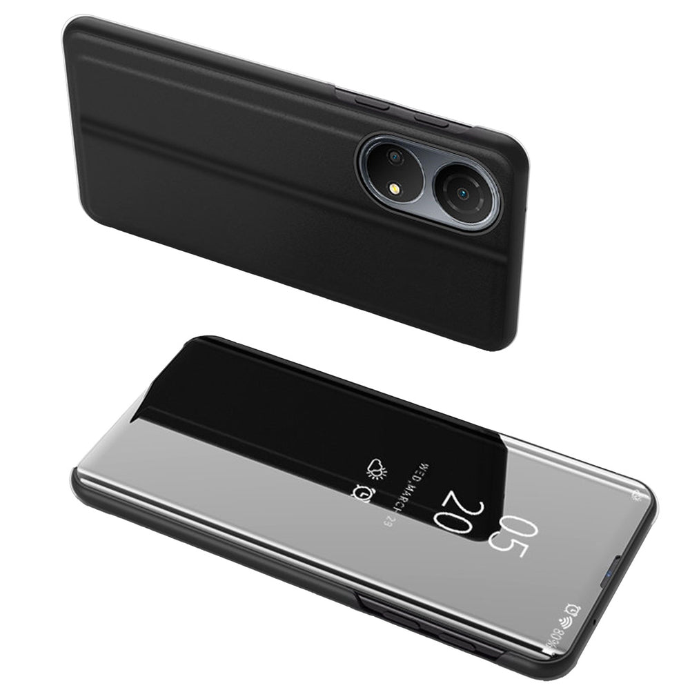 Clear View Case Case til Honor X7 / Honor Play 30 Plus flip cover sort