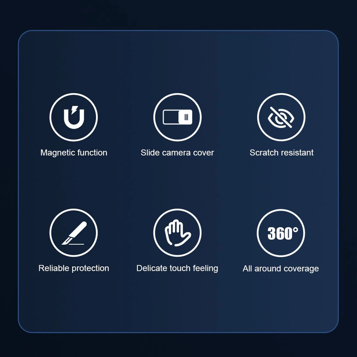 Nillkin CamShield Pro Magnetic Case iPhone 14 Plus Cover Camera Protector Black (med MagSafe)