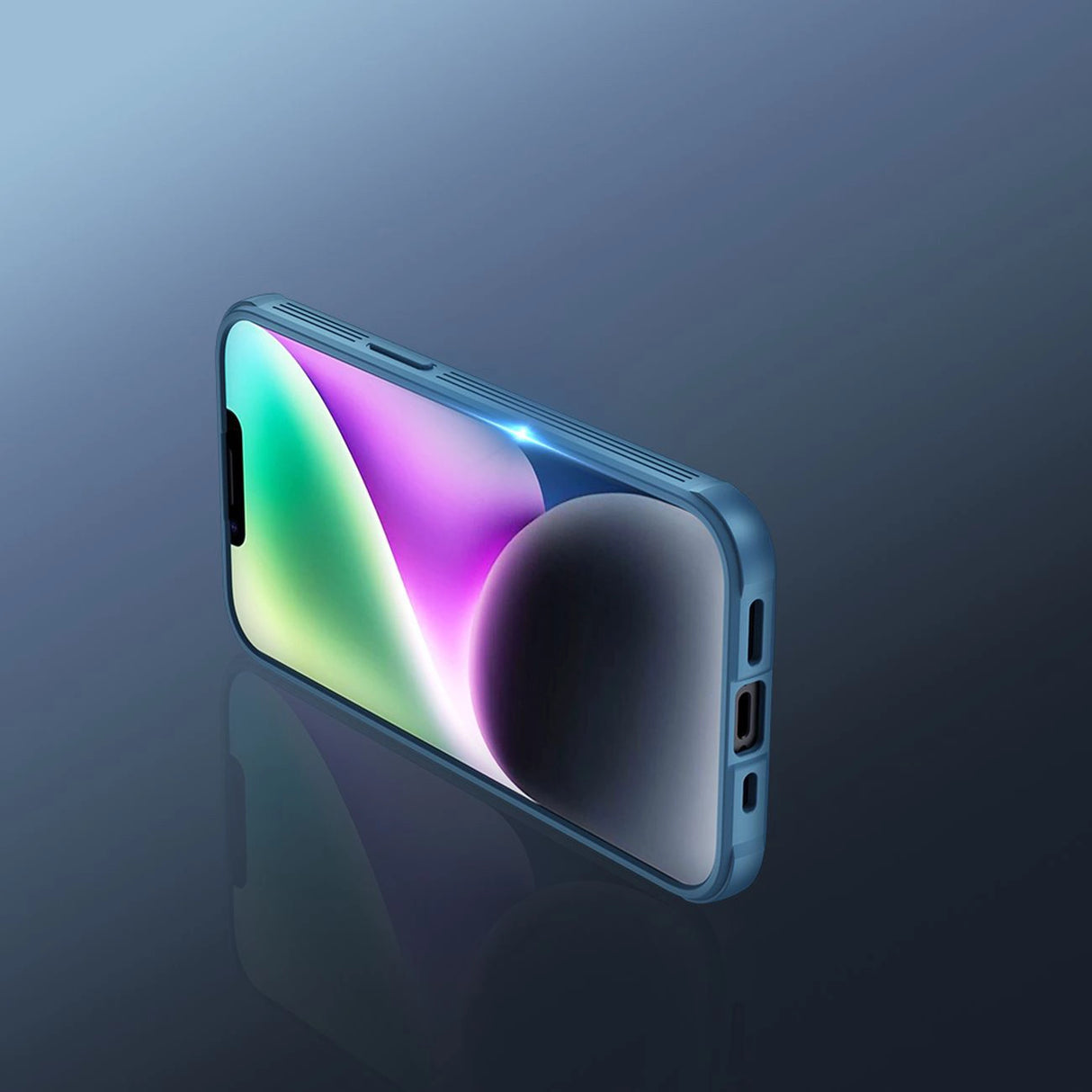 Nillkin CamShield Pro Case iPhone 14 Plus Armor Cover Camera Protector Sort