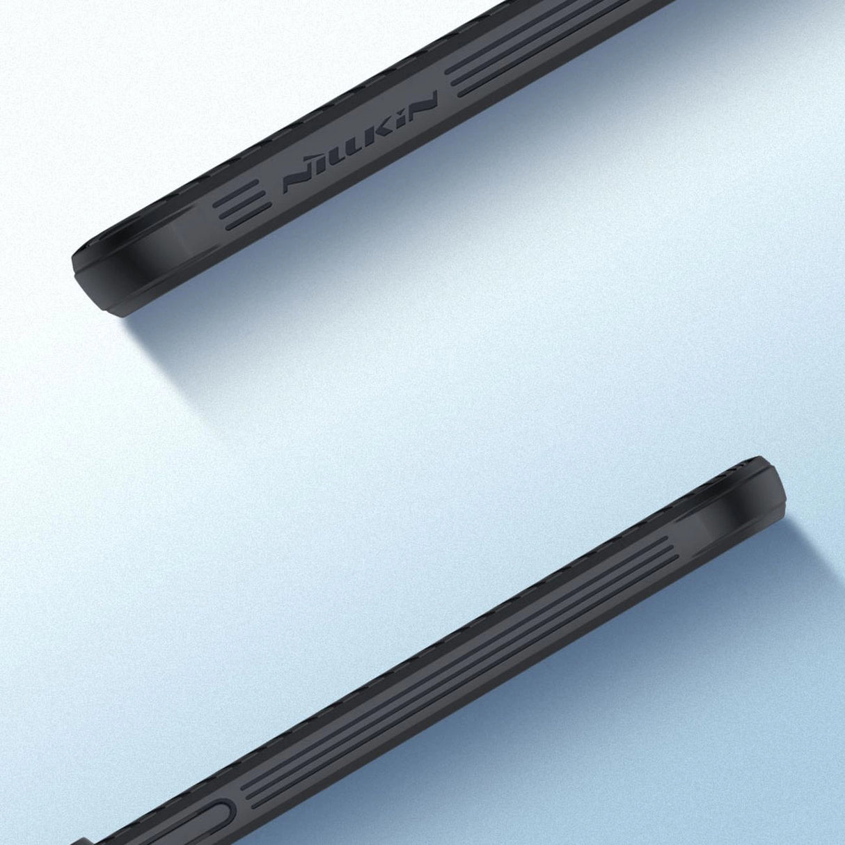 Nillkin CamShield Pro Case iPhone 14 Pro Max Armored Cover Camera Protector Blå