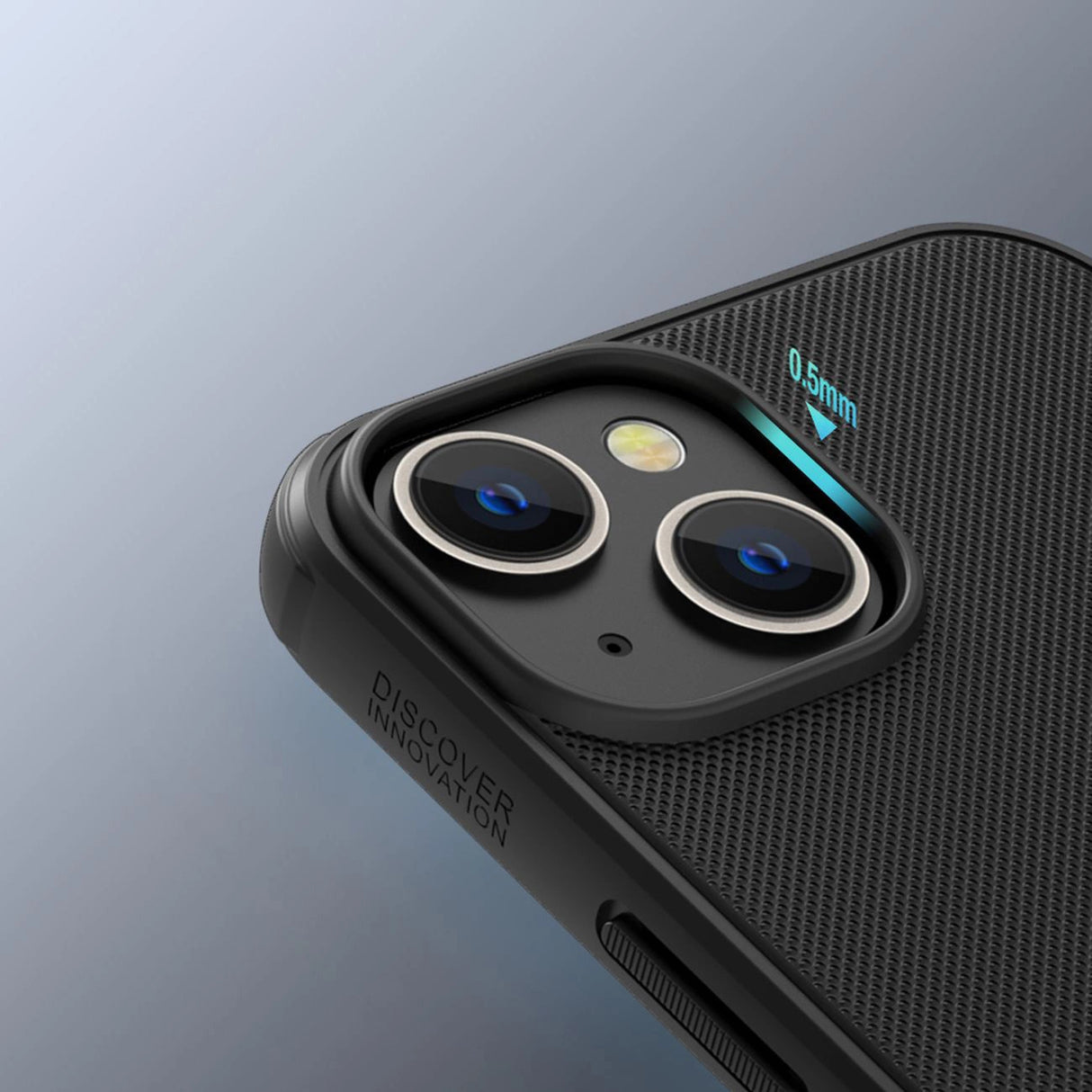 Nillkin Super Frosted Shield Pro-hylster til iPhone 14 Plus, bagdæksel, rød