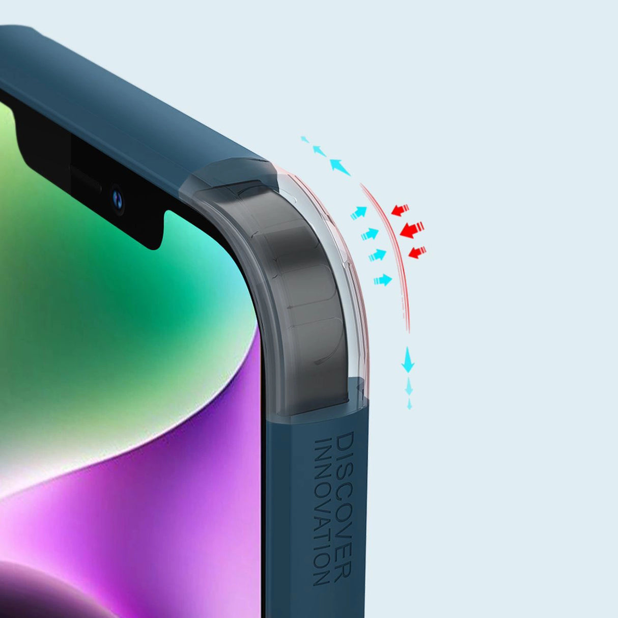 Nillkin Super Frosted Shield Pro Magnetisk Case til iPhone 14 Plus med MagSafe magnetisk blå