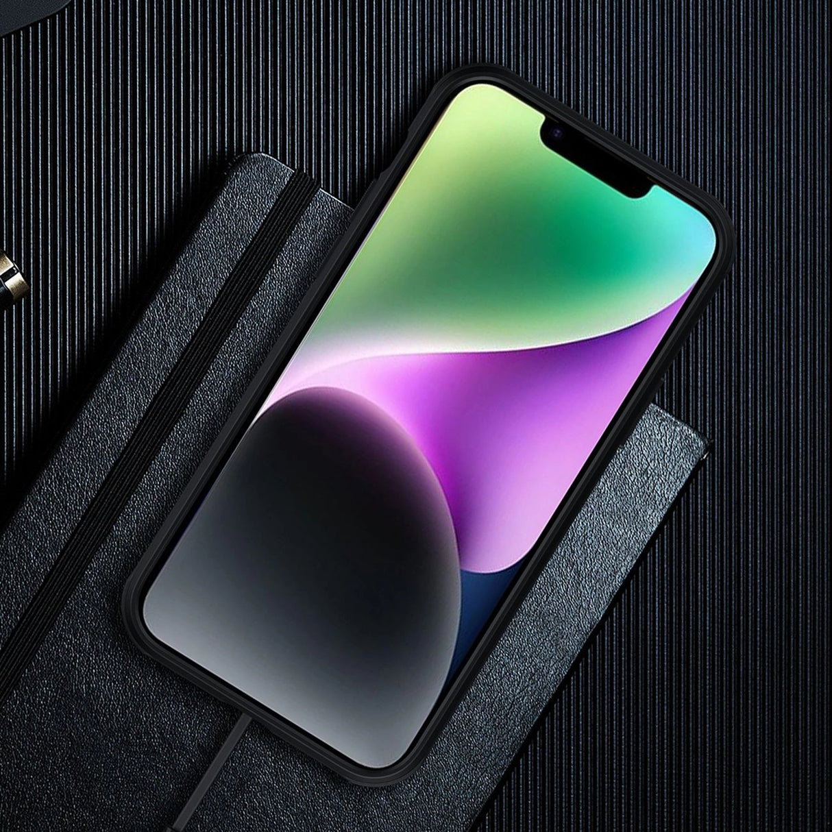 Nillkin Super Frosted Shield Pro Magnetisk Case til iPhone 14 Plus med MagSafe magnetisk blå