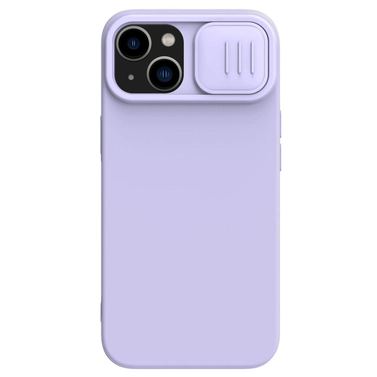 Nillkin CamShield Magnetisk Silicone Case iPhone 14 Plus Magnetisk MagSafe Camera Cover Purple