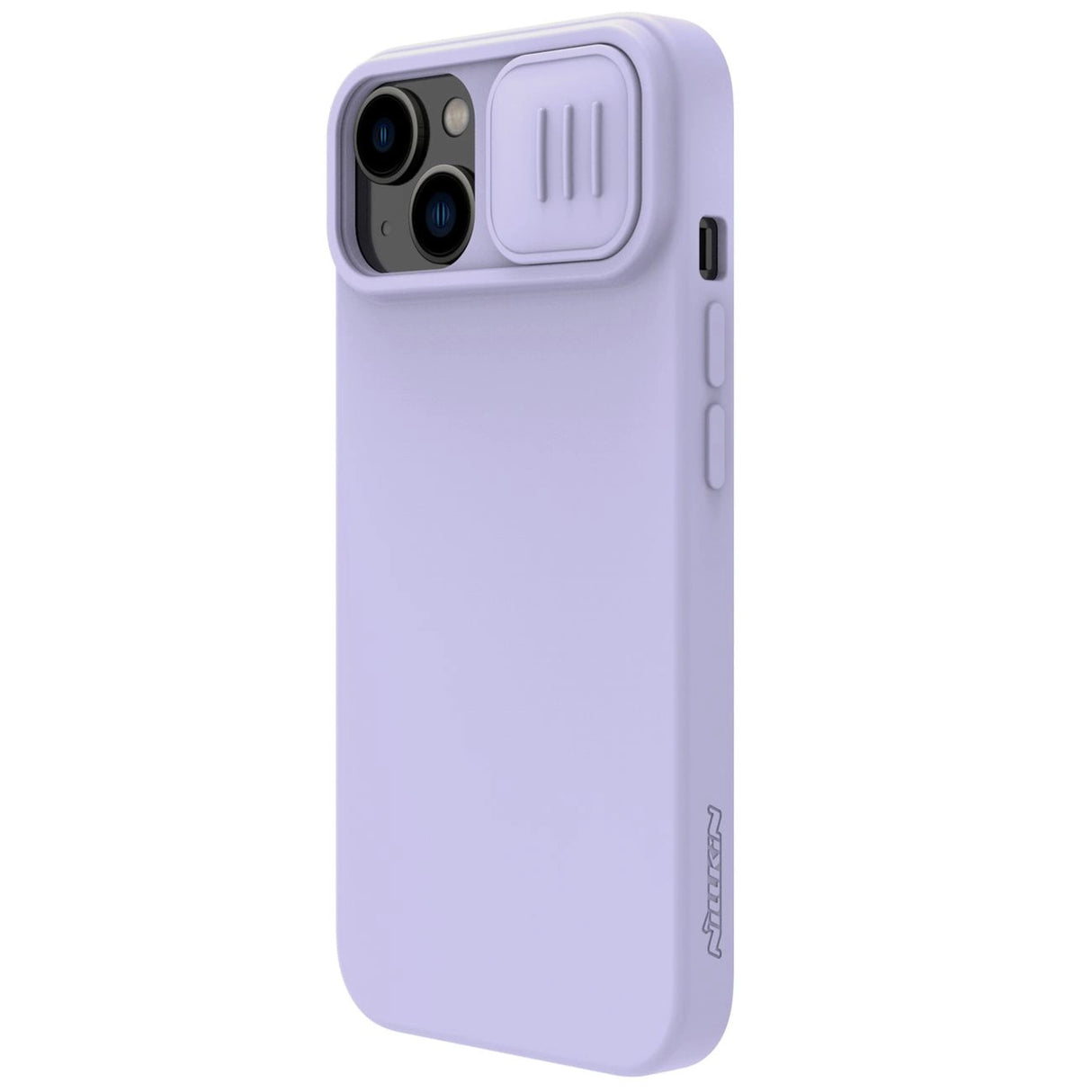 Nillkin CamShield Magnetisk Silicone Case iPhone 14 Plus Magnetisk MagSafe Camera Cover Purple