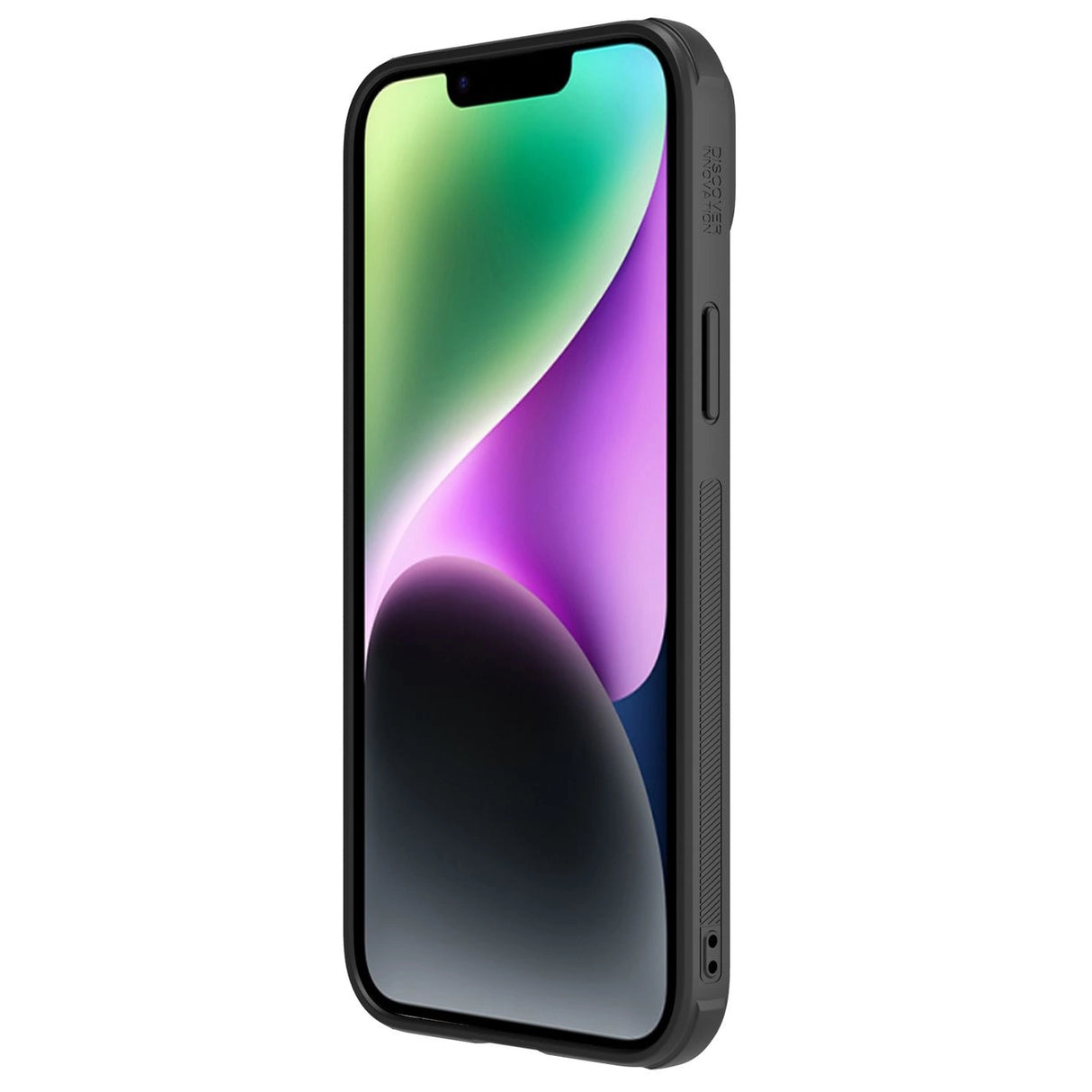 Nillkin CamShield Leather S Case iPhone 14 case cover med kamera cover sort