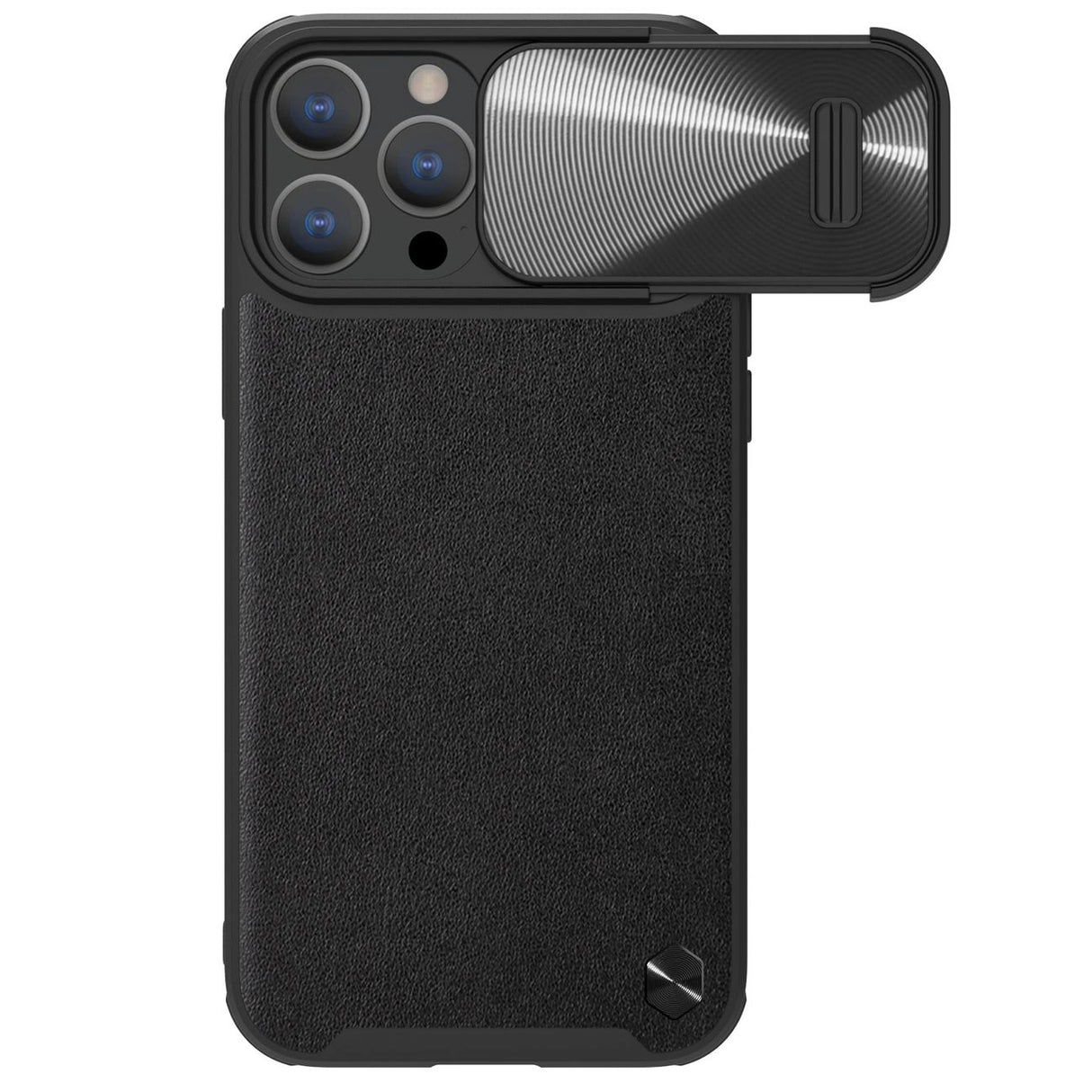 Nillkin CamShield Leather S Case iPhone 14 Pro Max med kamera dæk sort