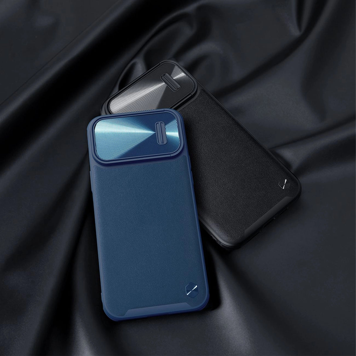 Nillkin CamShield Leather S Case iPhone 14 Pro Max med kamera dæk sort