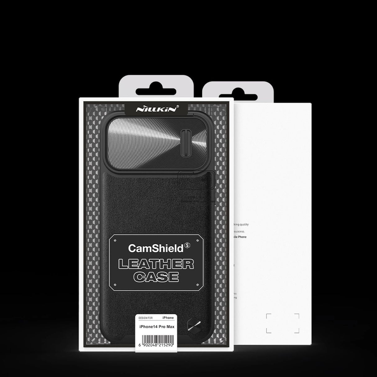 Nillkin CamShield Leather S Case iPhone 14 Pro Max med kamera dæk sort