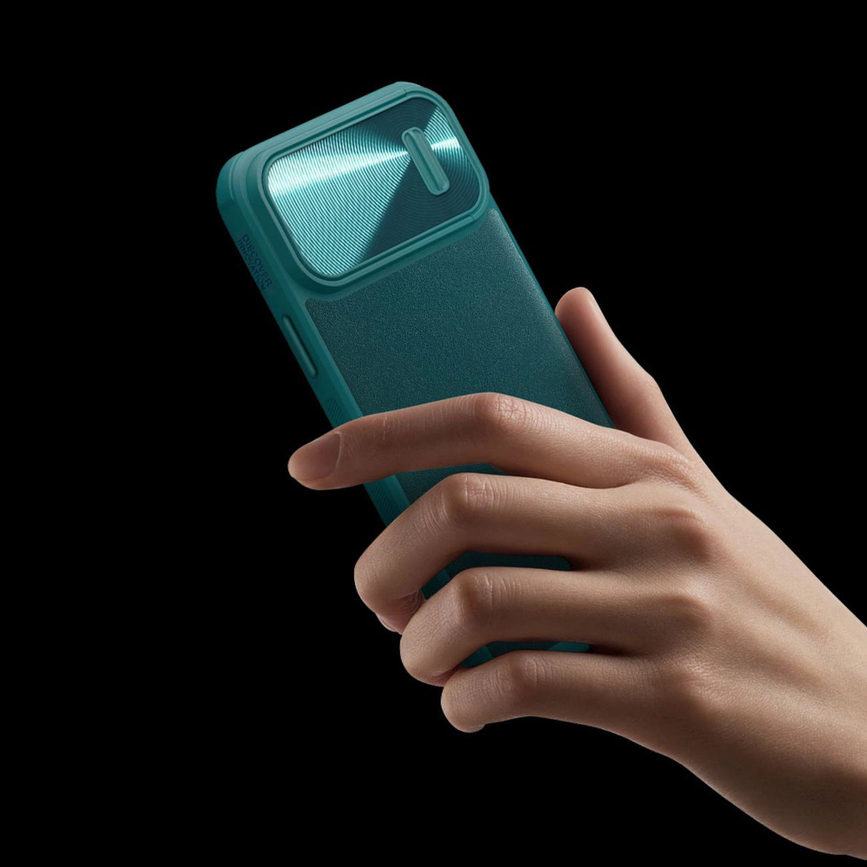 Nillkin CamShield Leather S Case iPhone 14 Pro Max med kamera dæk sort