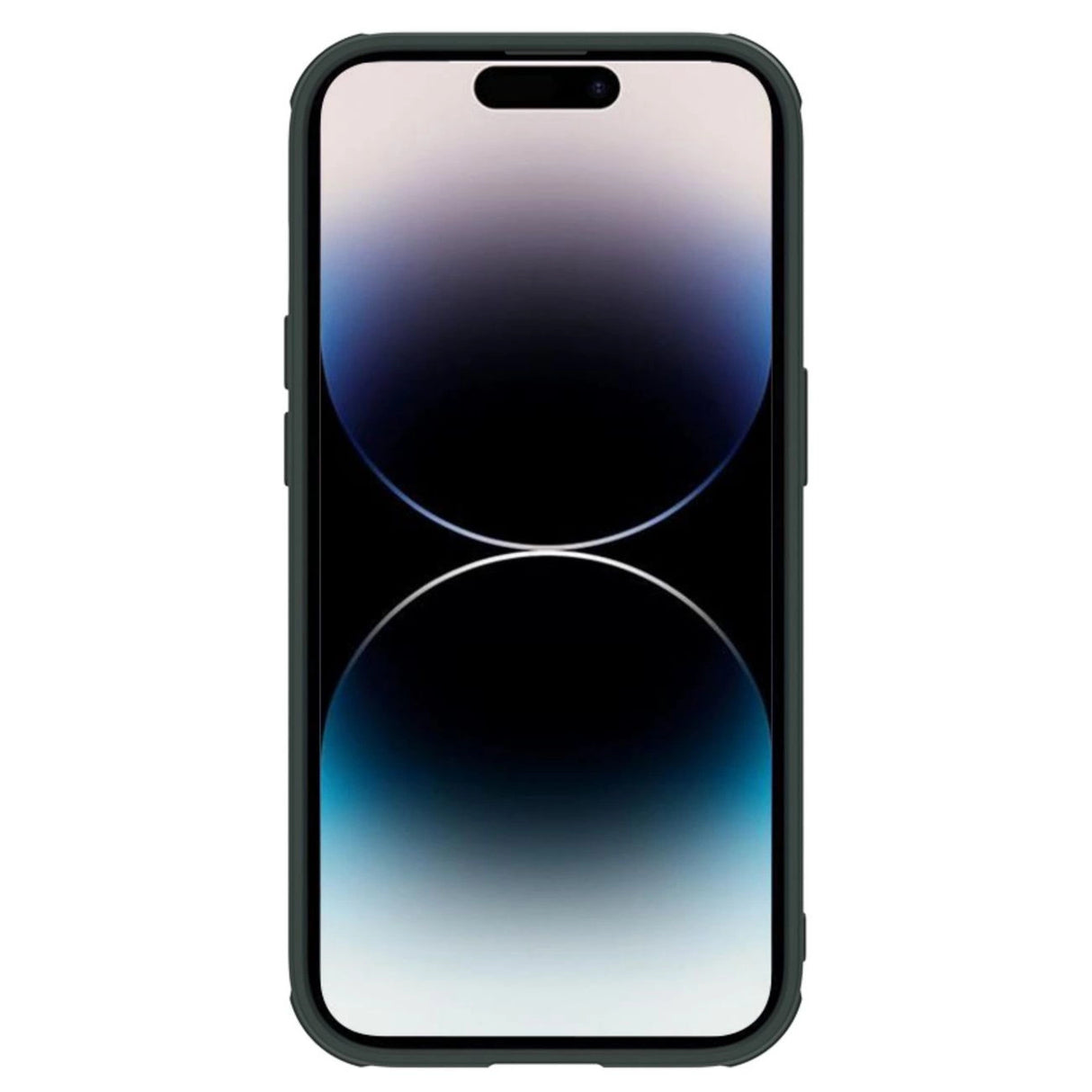 Nillkin Textured S Case iPhone 14 Pro pansret cover med kamera cover grønt