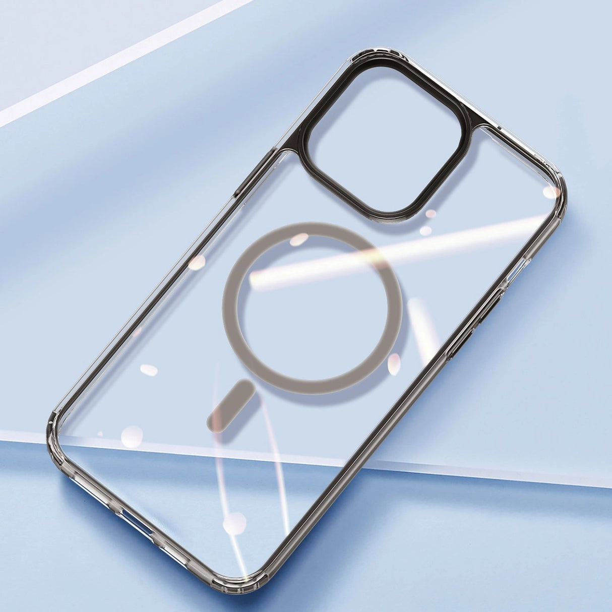 Dux Ducis Clin2-foder for iPhone 14 Plus Magnetisk cover MagSafe grå